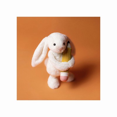 Jellycat Bashful Bunny with Pencil New Zealand | YBPOL7542